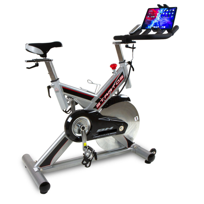 Máquinas de gimnasio y ejercicio BH Fitness Bicicleta Ciclismo Indoor  Stratos H9178H, Uso Semiprofesional